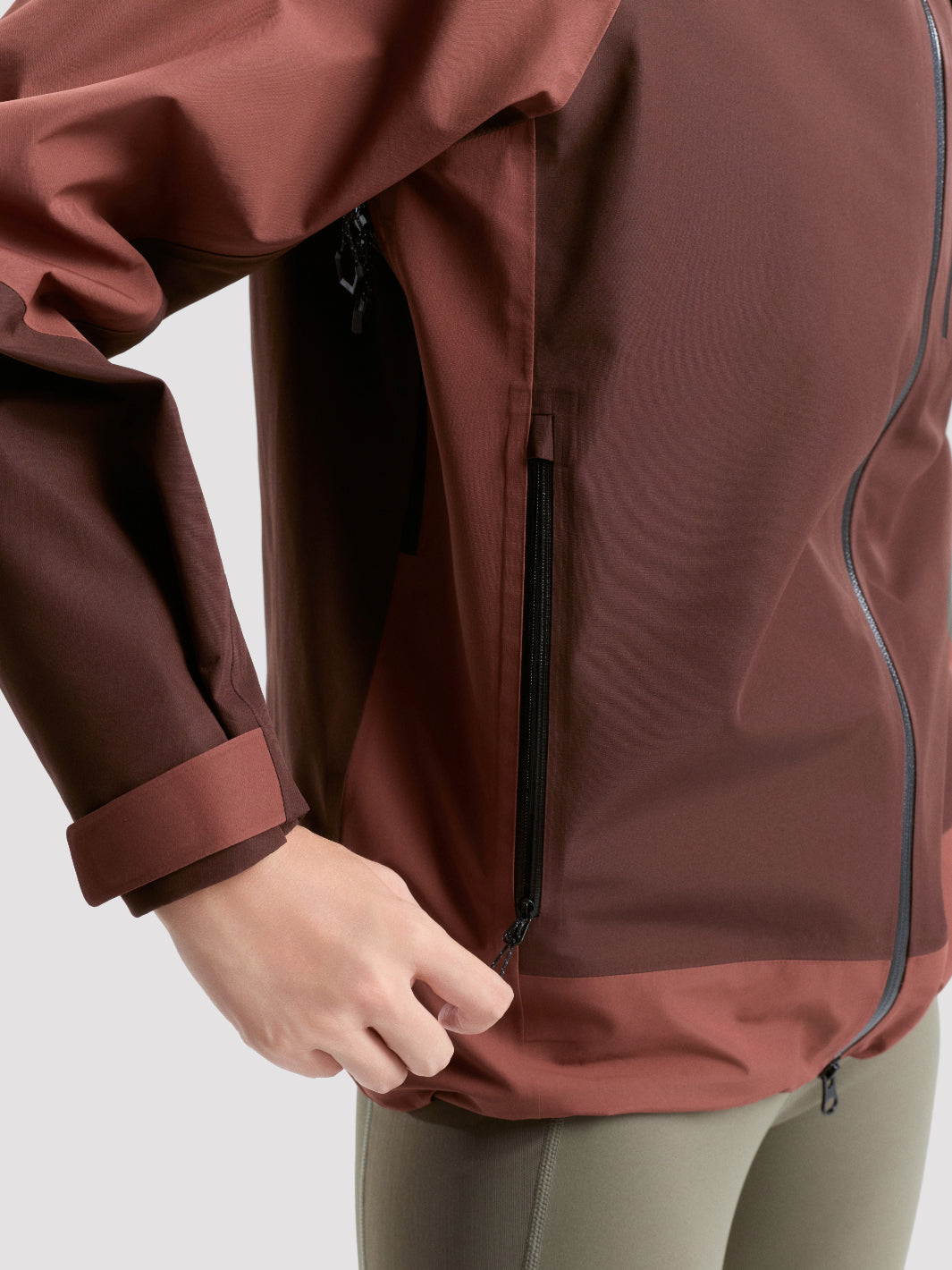 Women's Ventilated Hiking Shell Jacket PIONEER CAMP