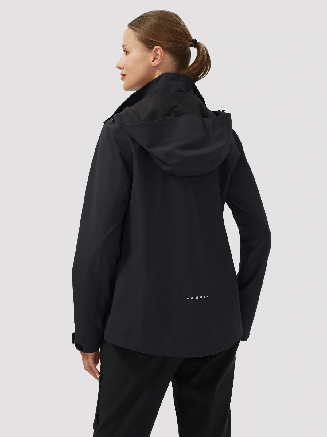 Veste de pluie imperméable et pliable pour femmes