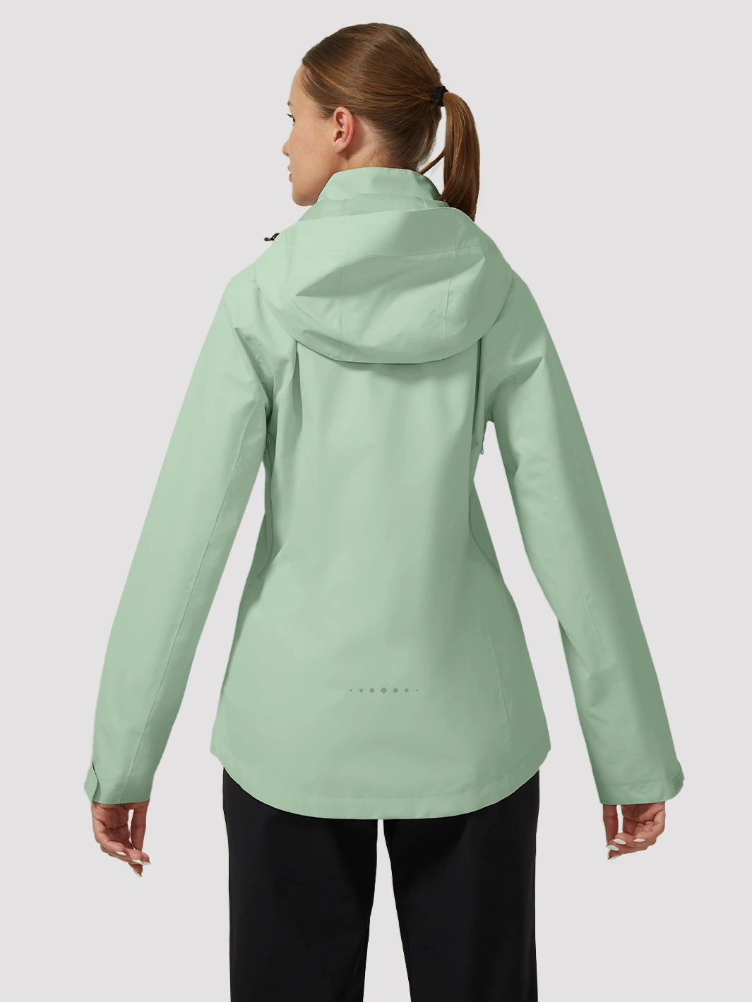 Veste de pluie imperméable et pliable pour femmes