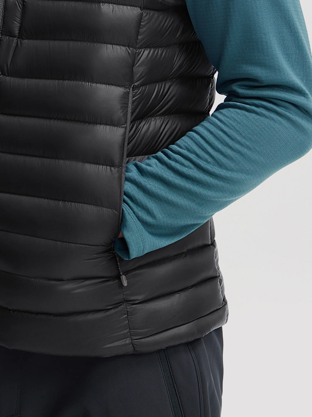 Men's Lightweight 850 Fill Power Goose Down Vest PIONEER CAMP