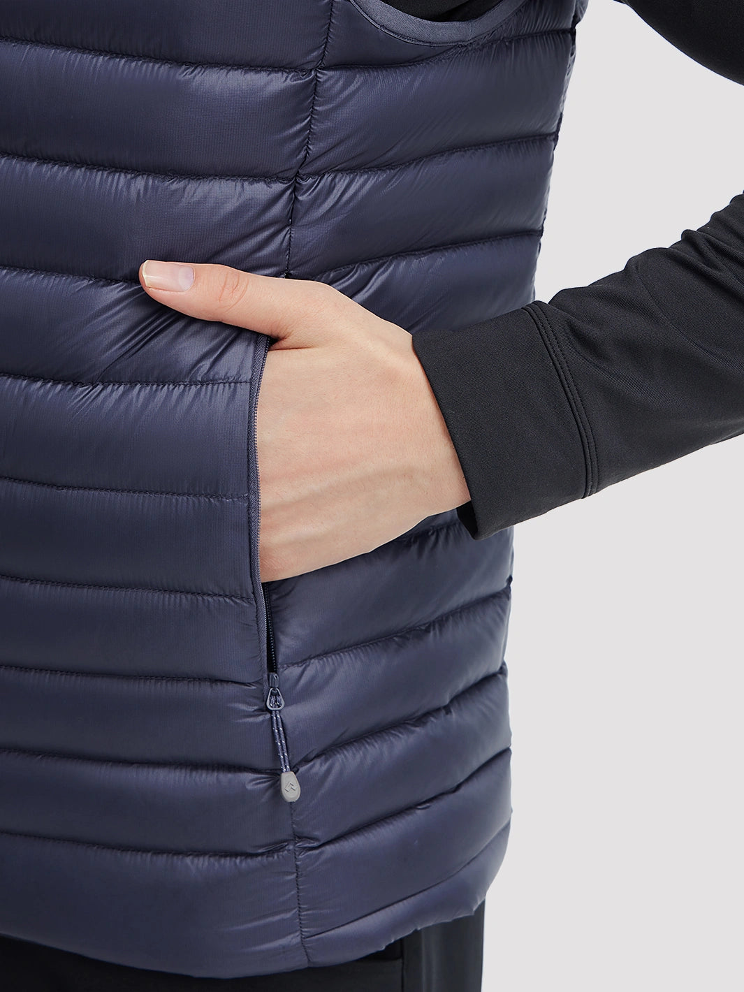 Men's Lightweight 850 Fill Power Goose Down Vest PIONEER CAMP