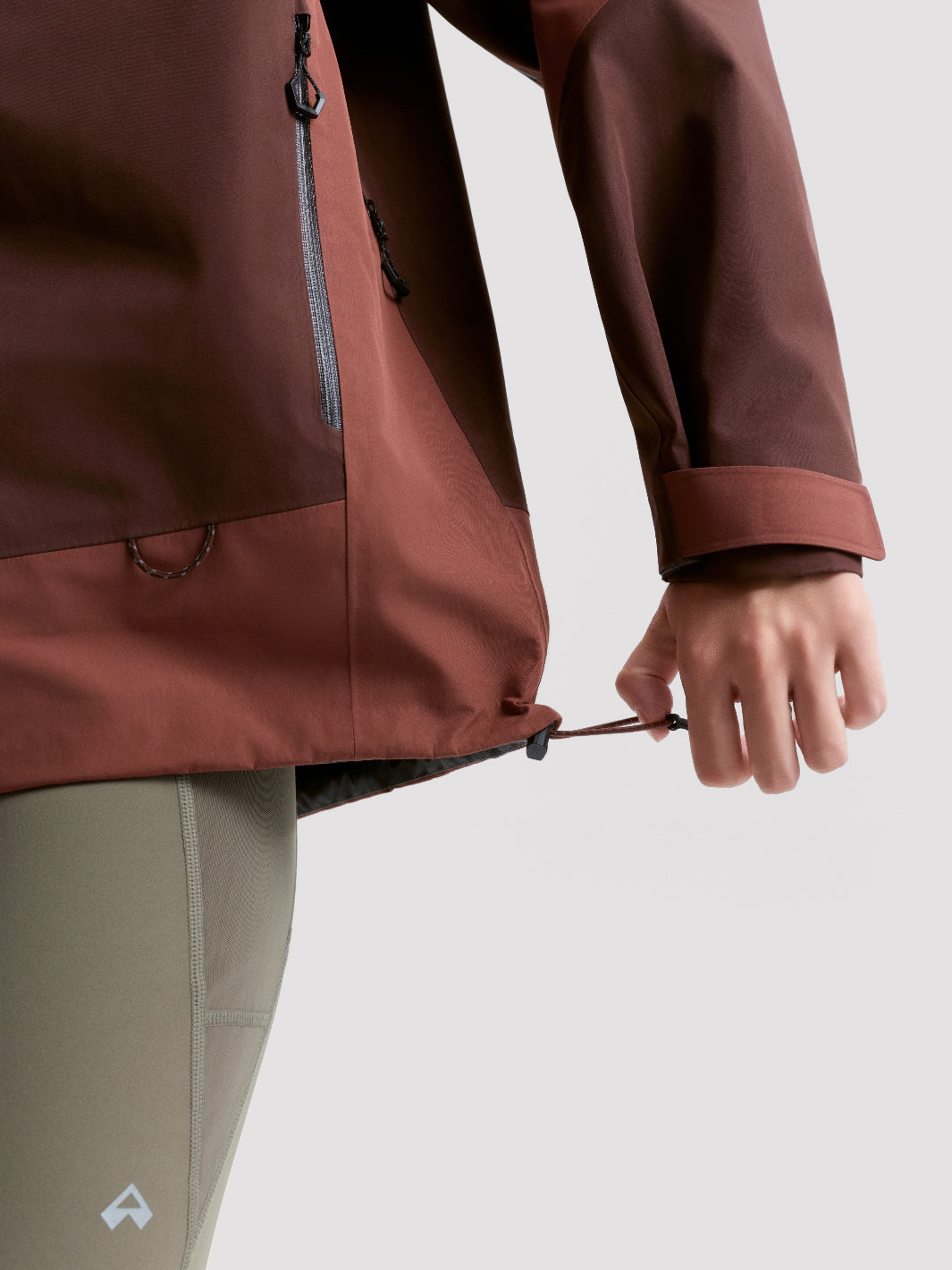 Women's Ventilated Hiking Shell Jacket PIONEER CAMP