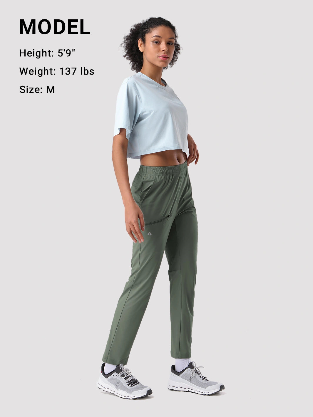 Women's UPF 50+ Quick-Dry Hiking Pants PIONEER CAMP