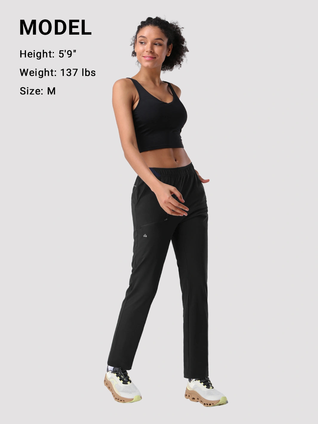 Women's UPF 50+ Quick-Dry Hiking Pants PIONEER CAMP