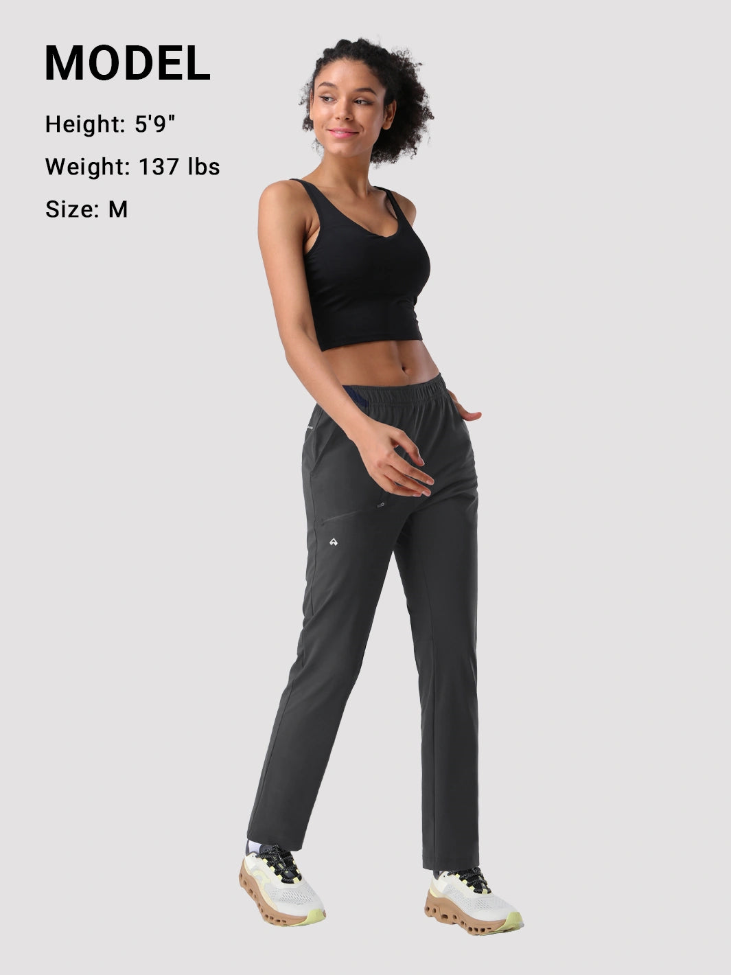 Women's UPF 50+ Quick-Dry Hiking Pants PIONEER CAMP