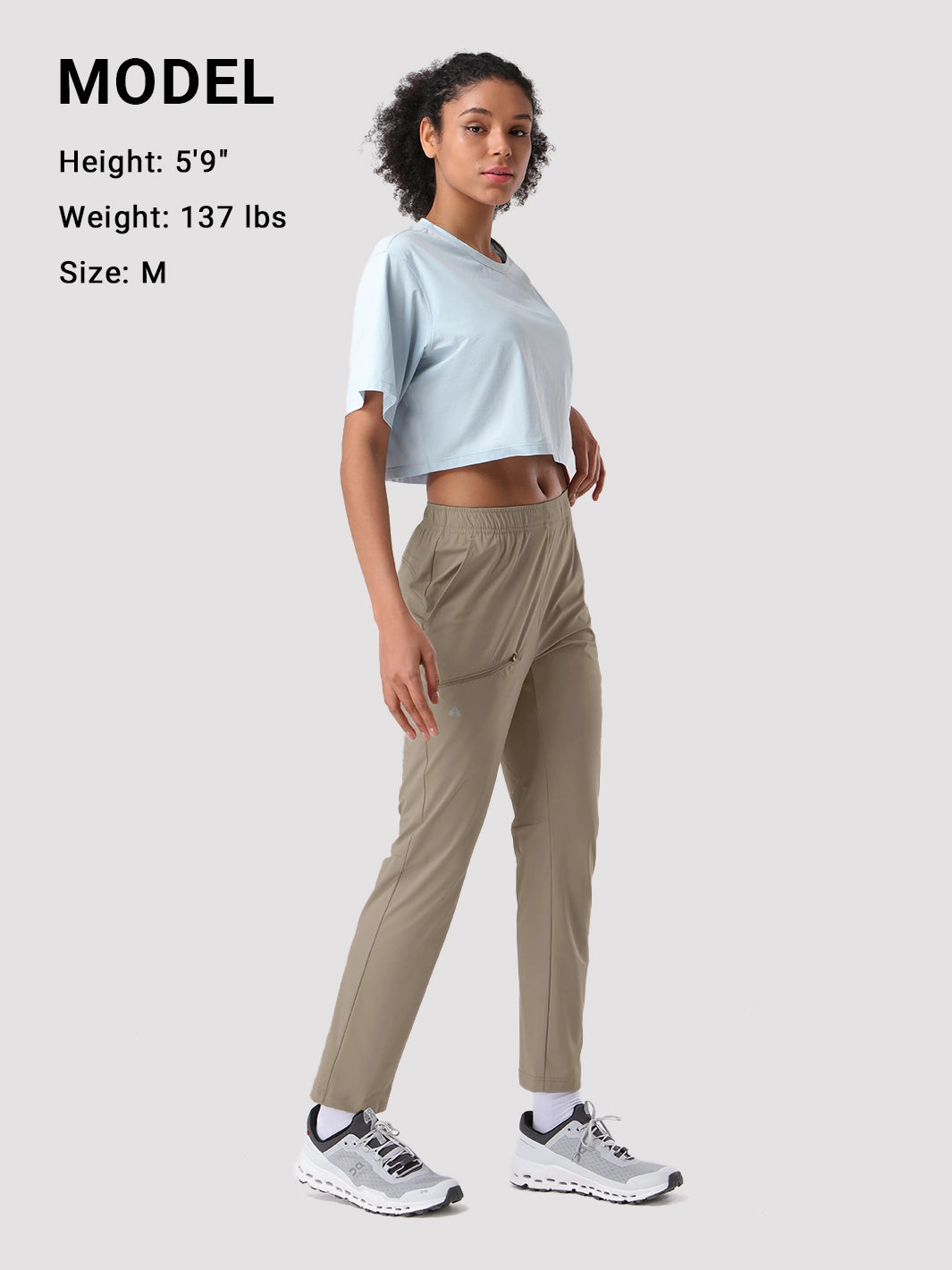 Women's UPF 50+ Quick-Dry Hiking Pants PIONEER CAMP