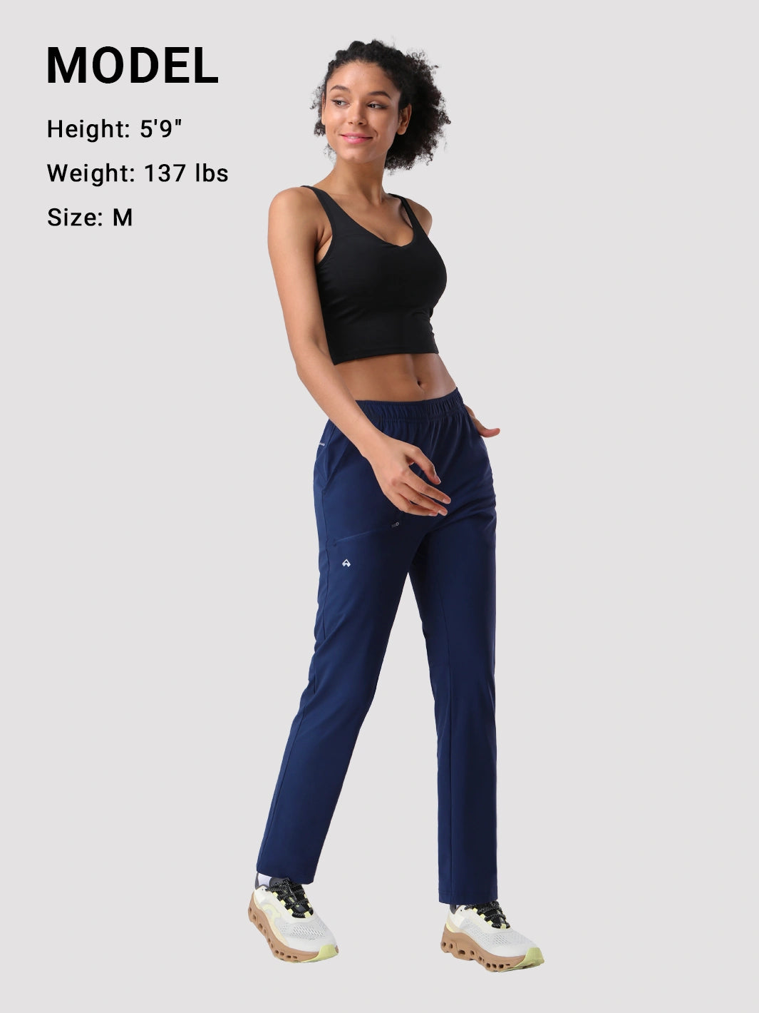 Women's UPF 50+ Quick-Dry Hiking Pants PIONEER CAMP