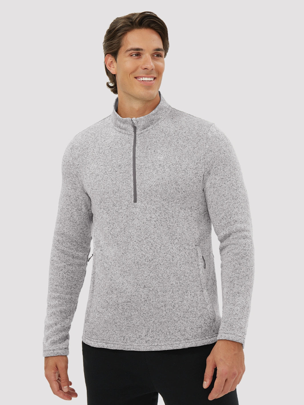 Men's Anti-Static Quarter-Zip Fleece Pullover