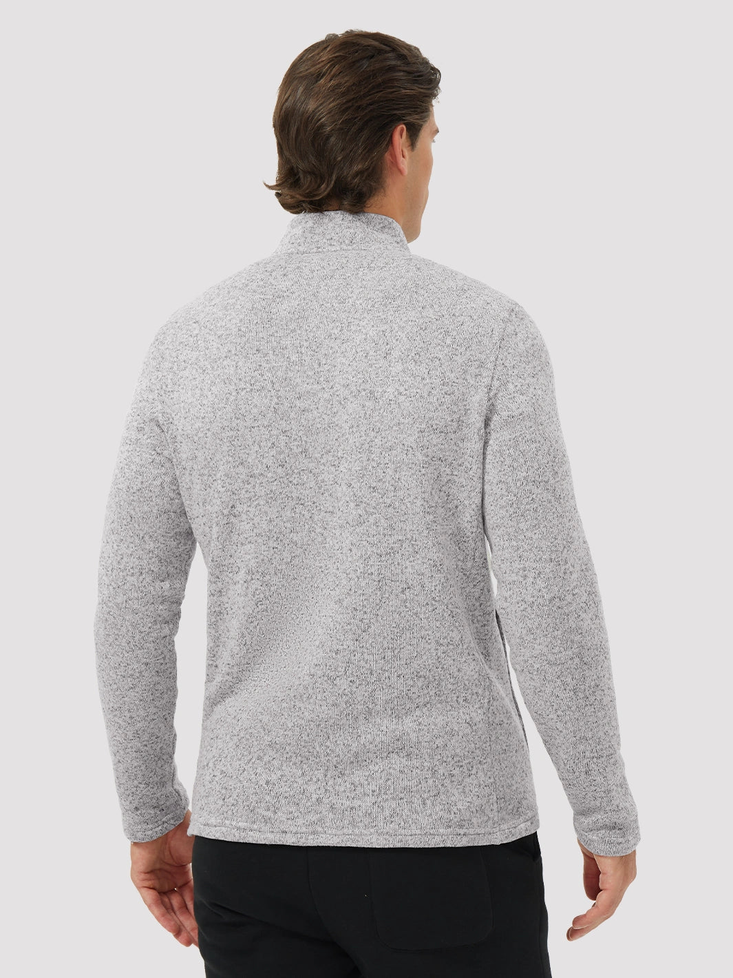 Men's Anti-Static Quarter-Zip Fleece Pullover