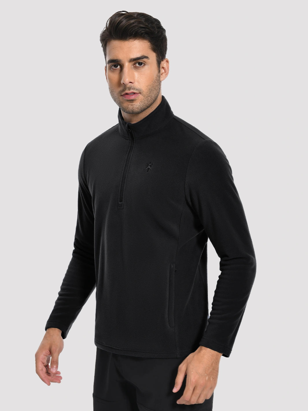 Men's Anti-Static Quarter-Zip Fleece Pullover