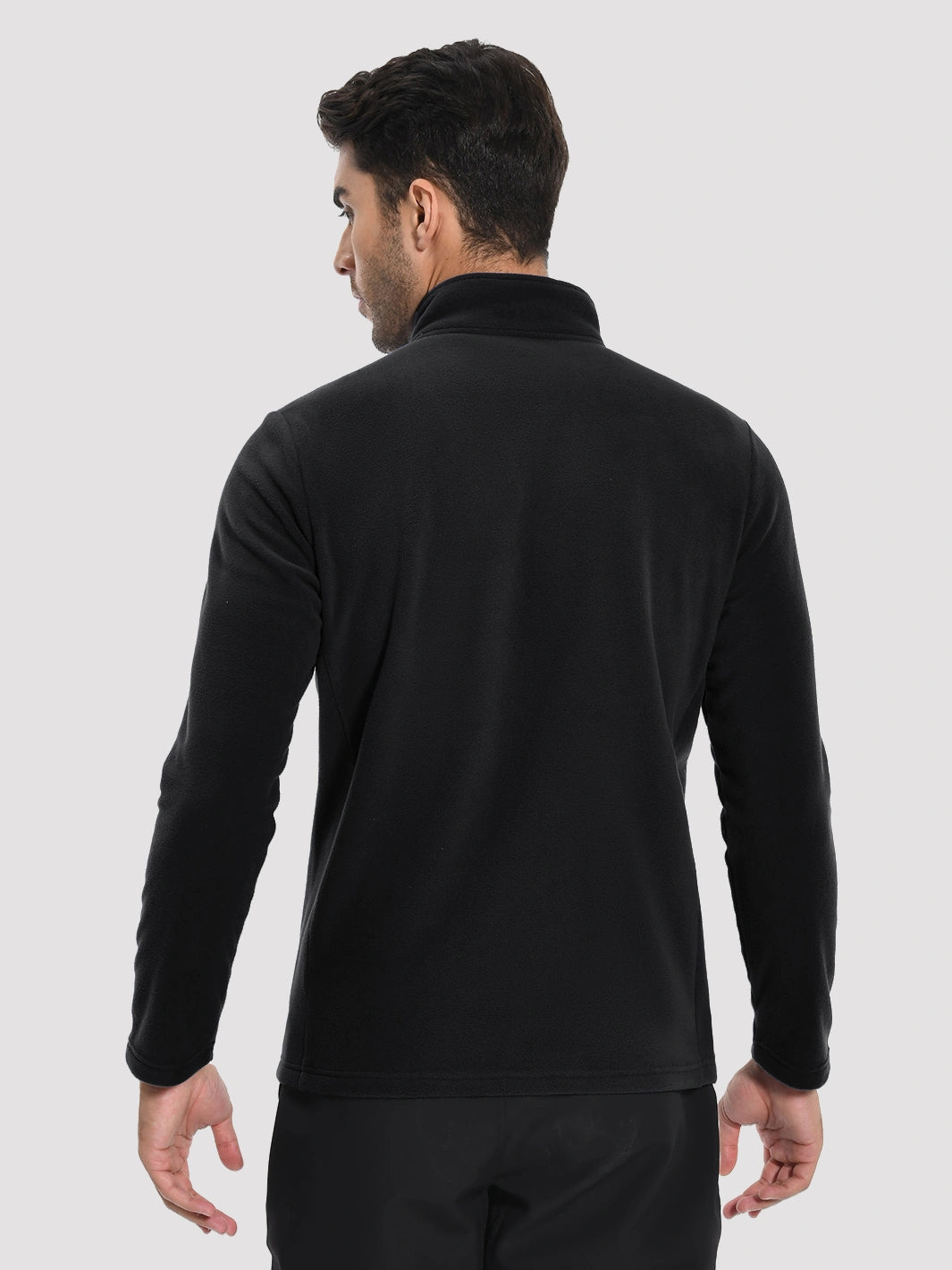 Men's Anti-Static Quarter-Zip Fleece Pullover