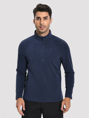 Men's Anti-Static Quarter-Zip Fleece Pullover PIONEER CAMP