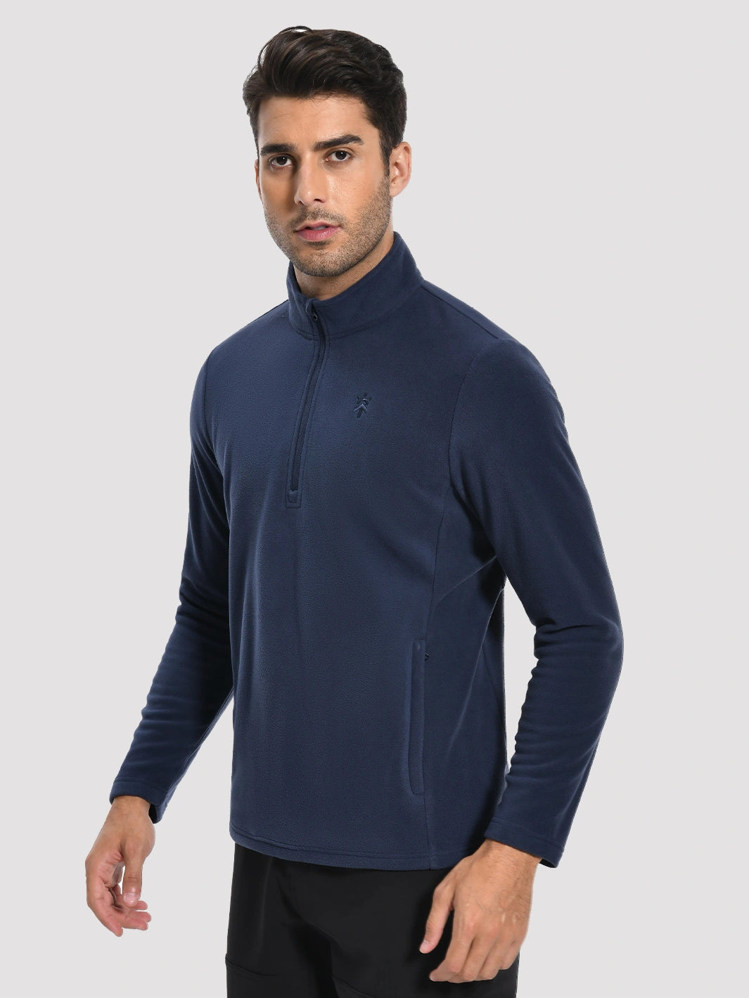 Men's Anti-Static Quarter-Zip Fleece Pullover
