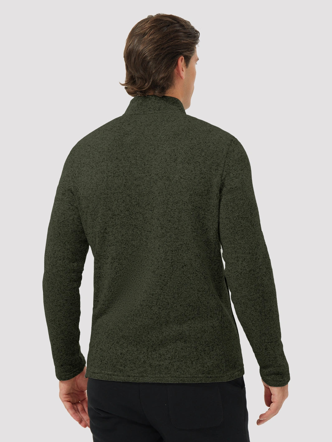 Men's Anti-Static Quarter-Zip Fleece Pullover