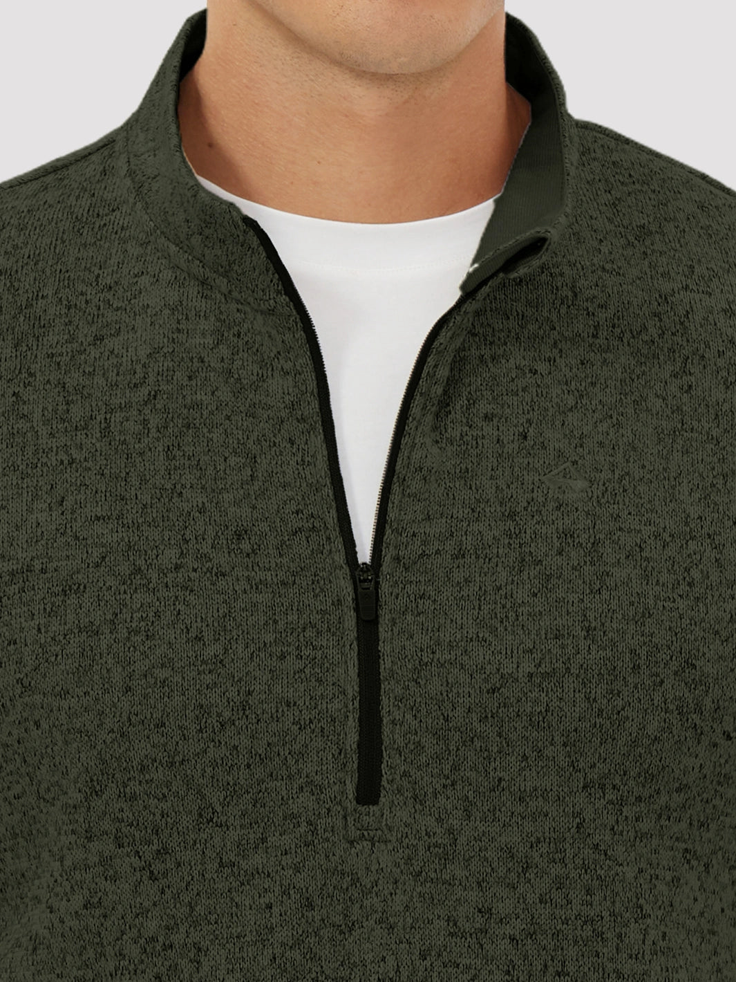 Men's Anti-Static Quarter-Zip Fleece Pullover