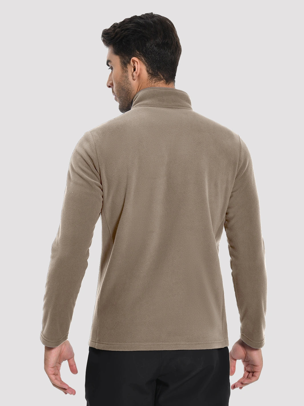 Men's Anti-Static Quarter-Zip Fleece Pullover