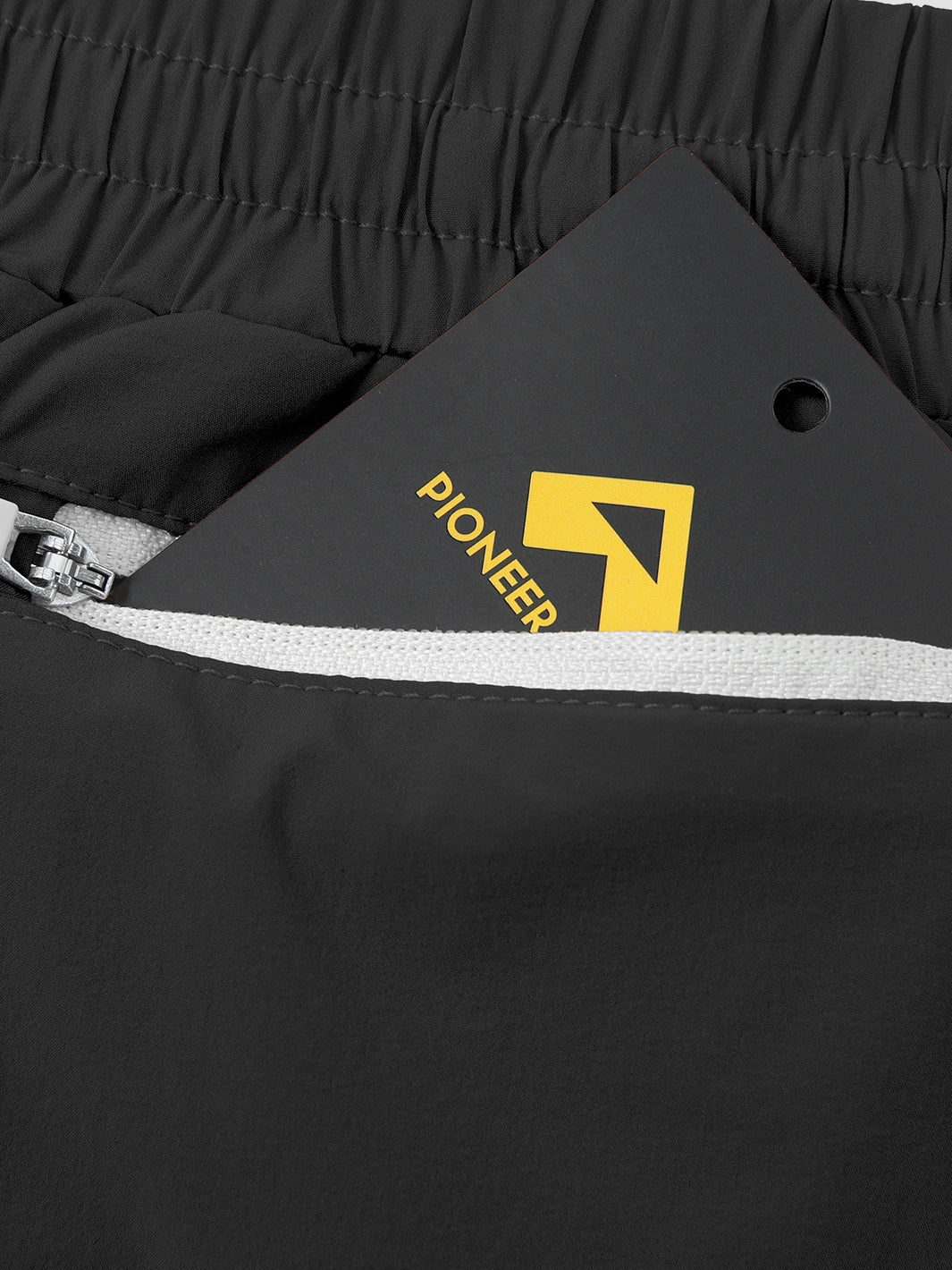 Damen High-Waist Laufshorts mit Innenshorts