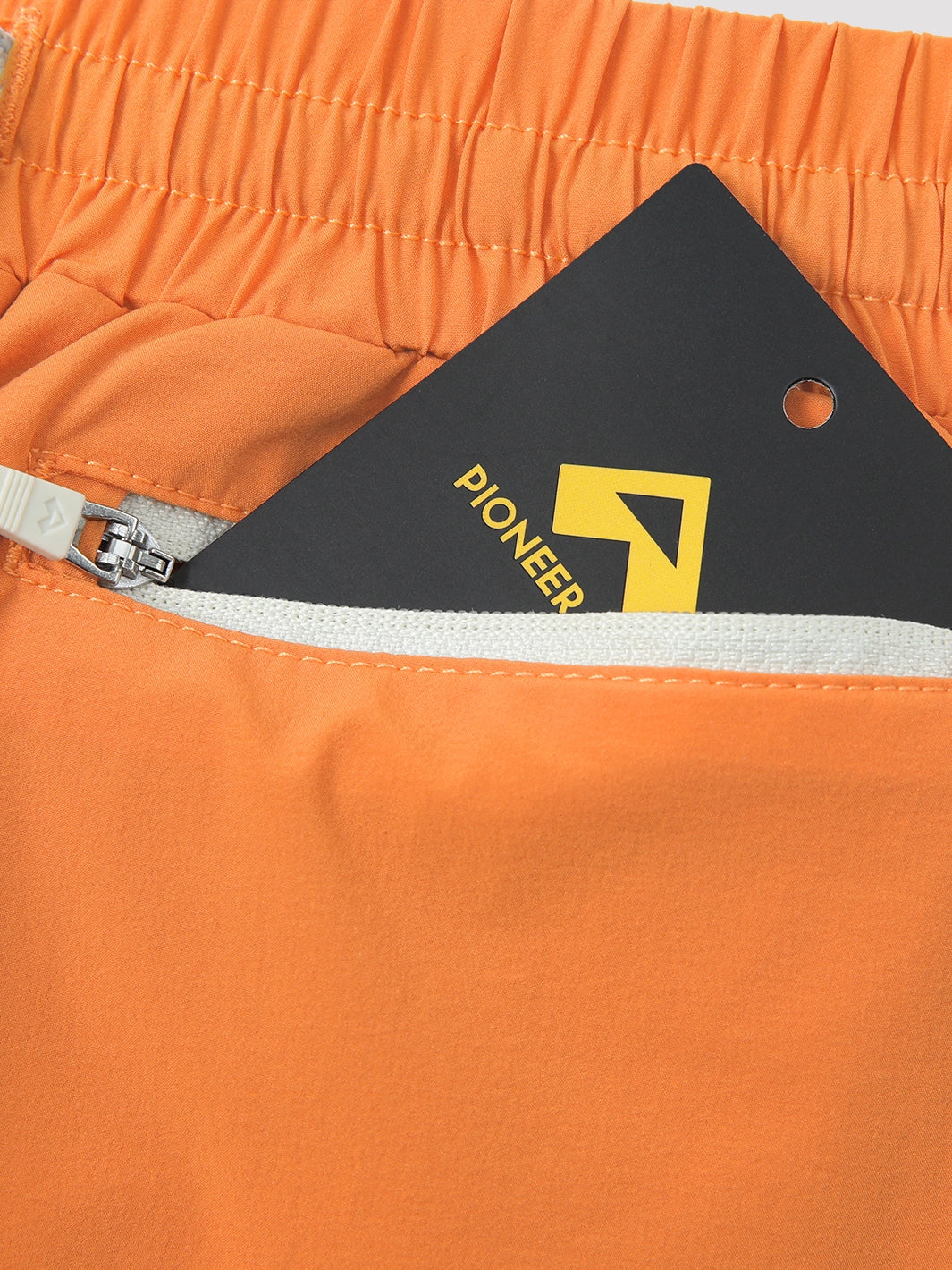 Damen High-Waist Laufshorts mit Innenshorts