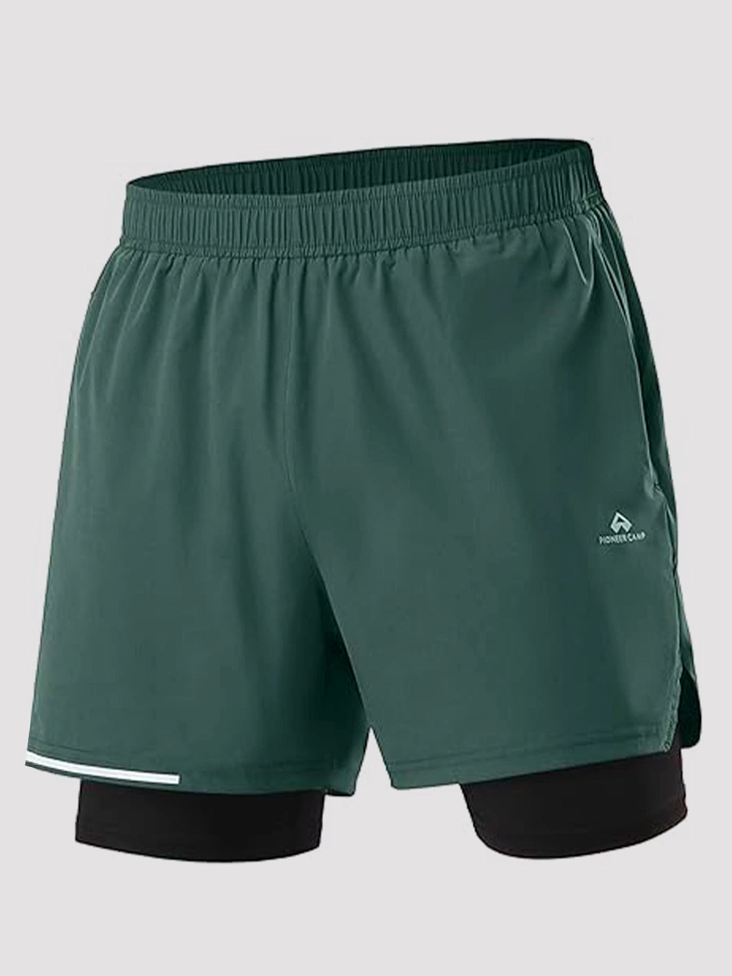 Men's 5‘’ 2-in-1 Running Shorts with Zipper Pockets