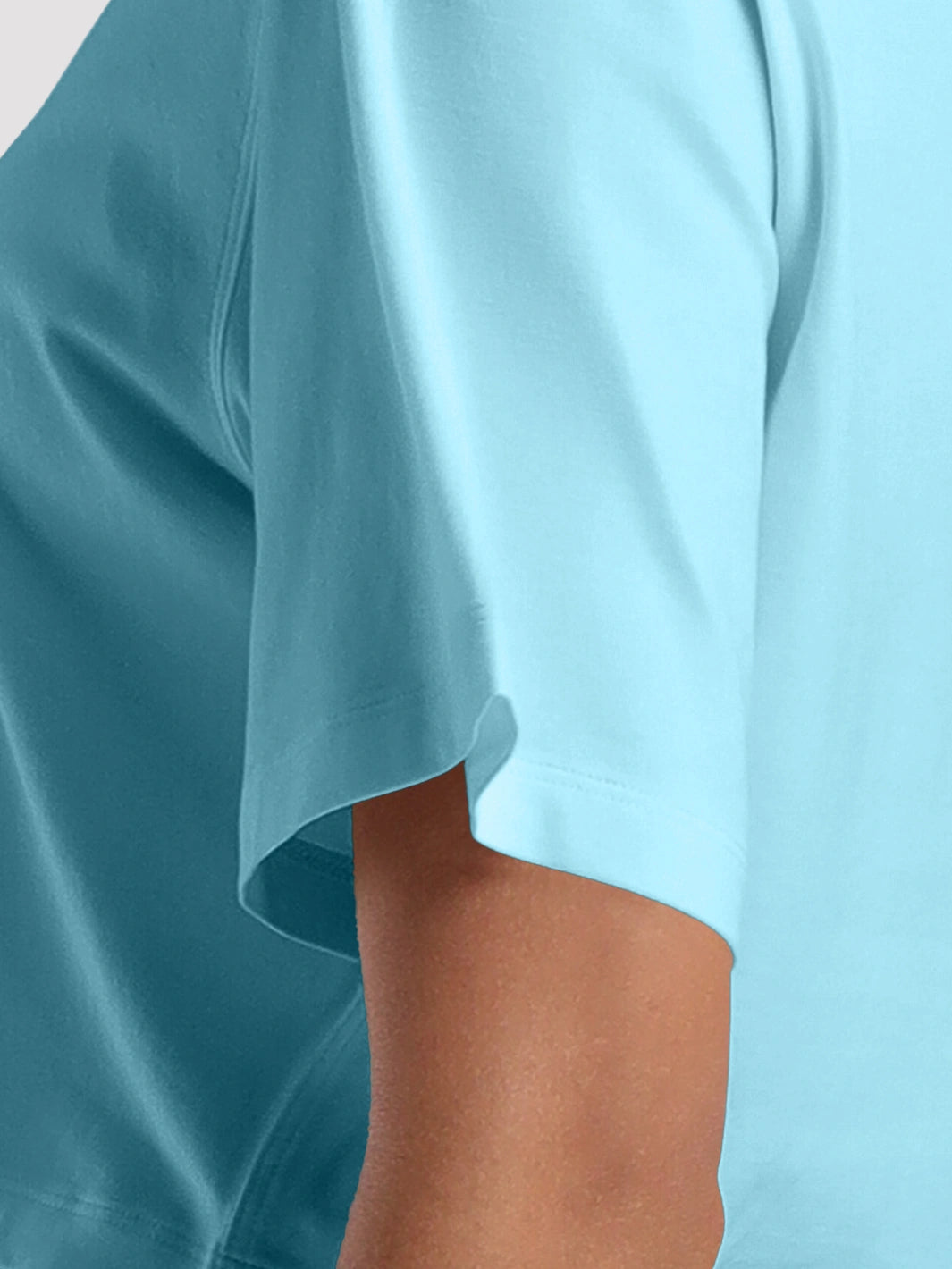 Damen Oversized Crop Sport-T-Shirt