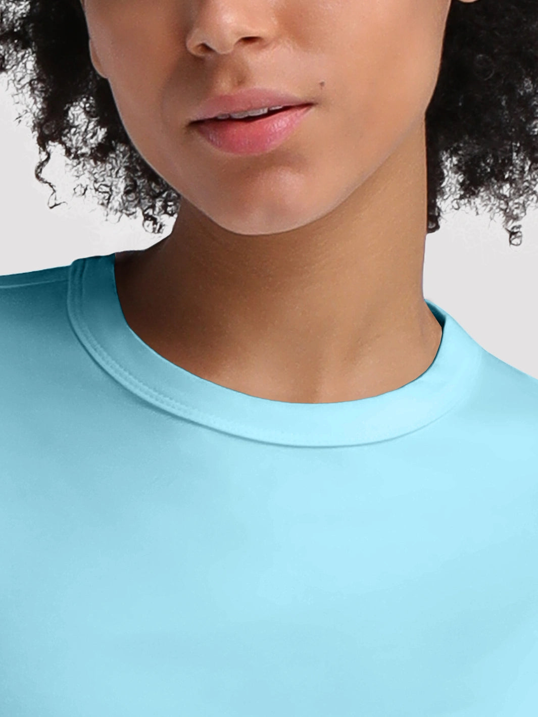 Damen Oversized Crop Sport-T-Shirt