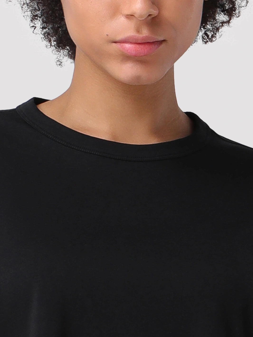 Damen Oversized Crop Sport-T-Shirt