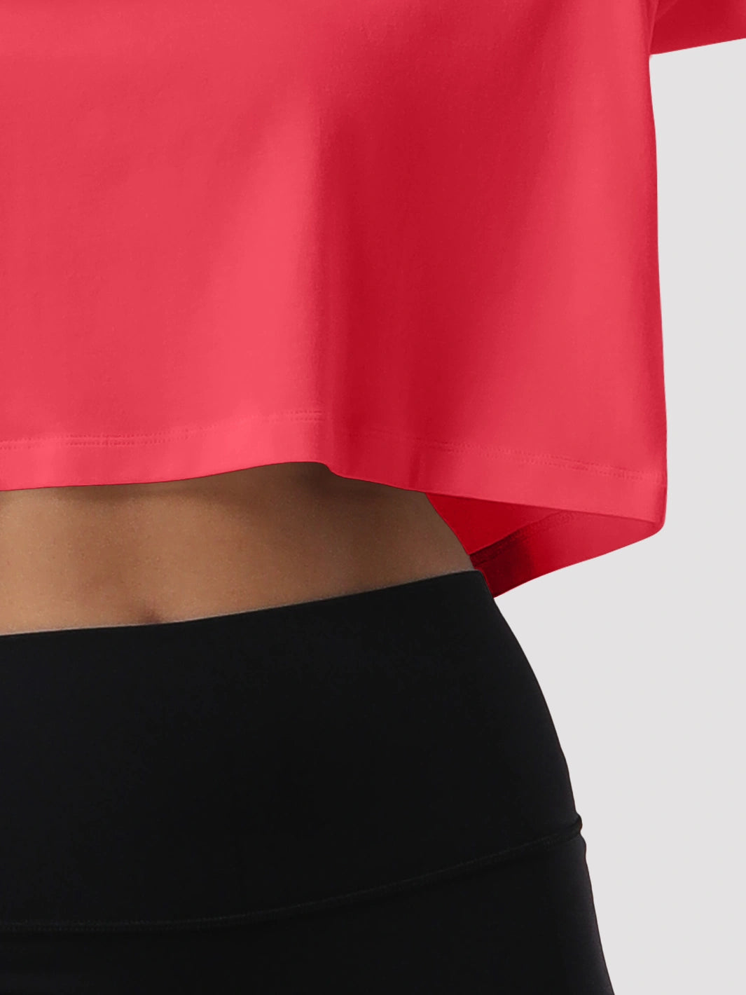 Damen Oversized Crop Sport-T-Shirt