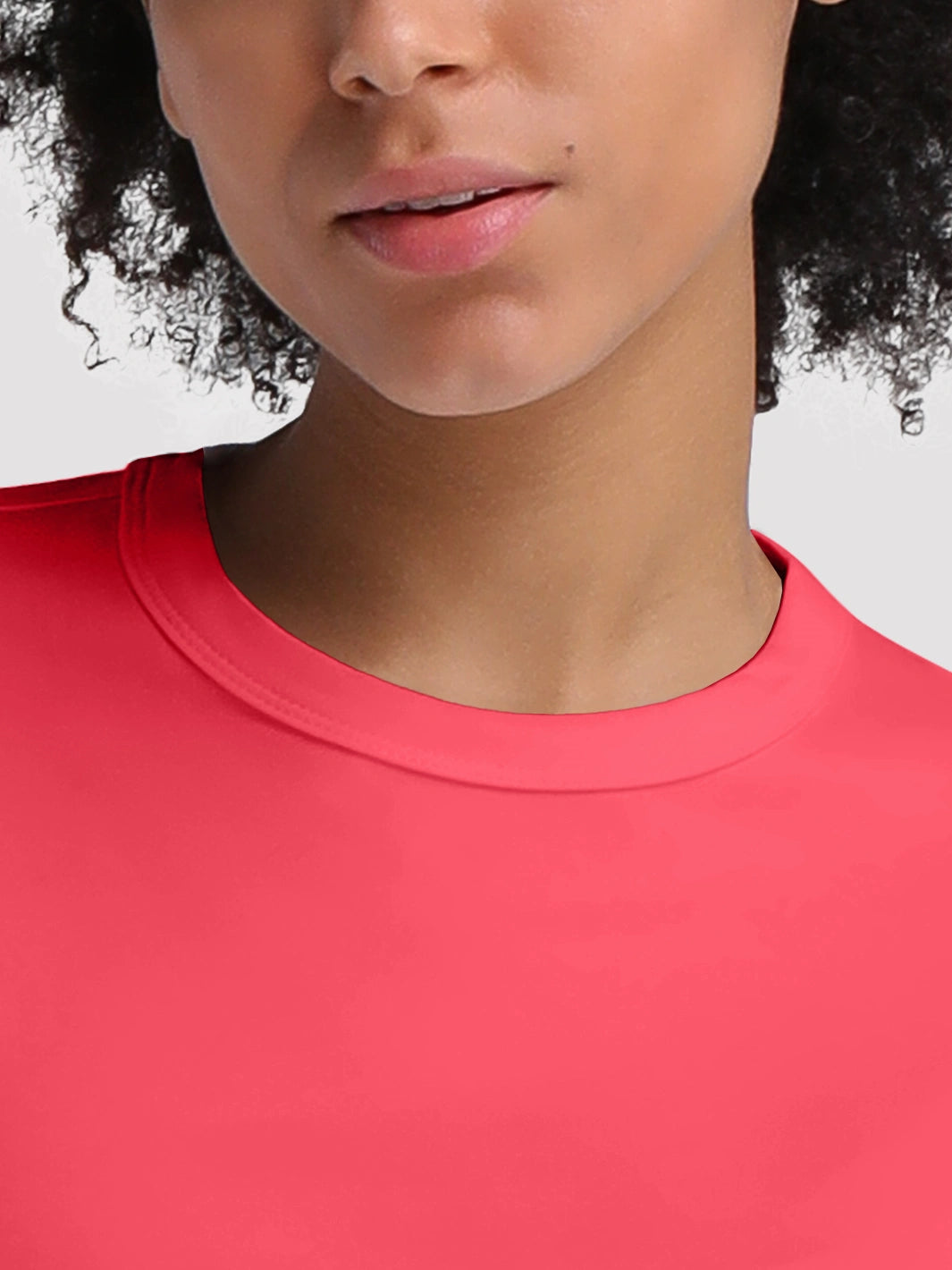 Damen Oversized Crop Sport-T-Shirt