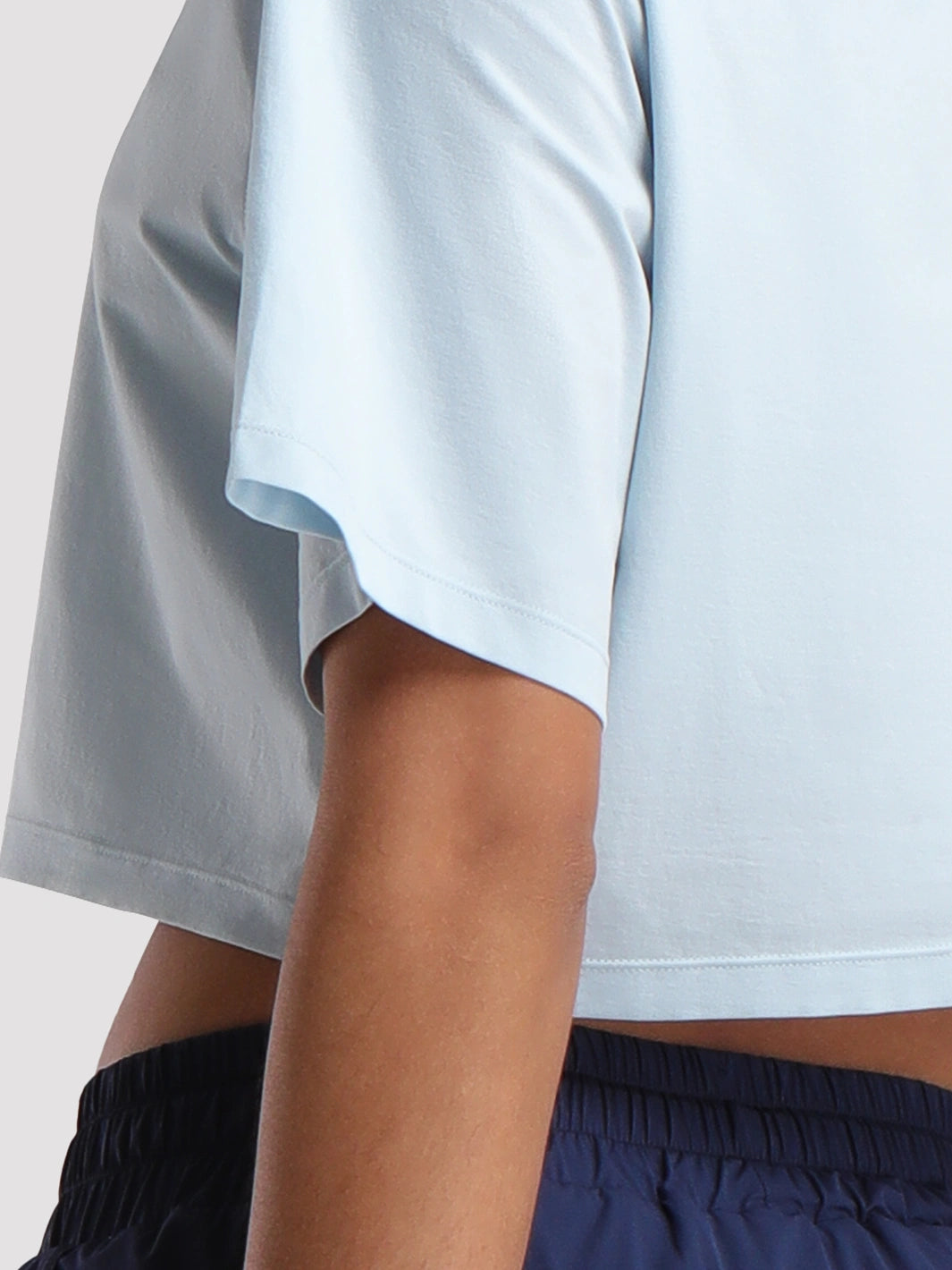 Damen Oversized Crop Sport-T-Shirt