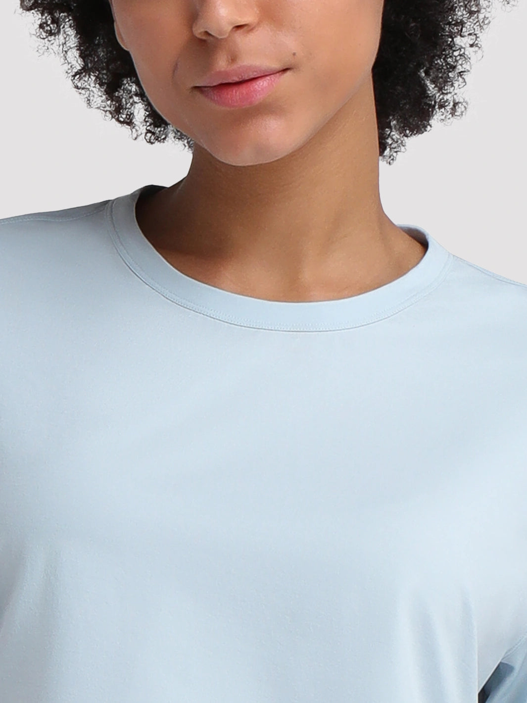 Damen Oversized Crop Sport-T-Shirt