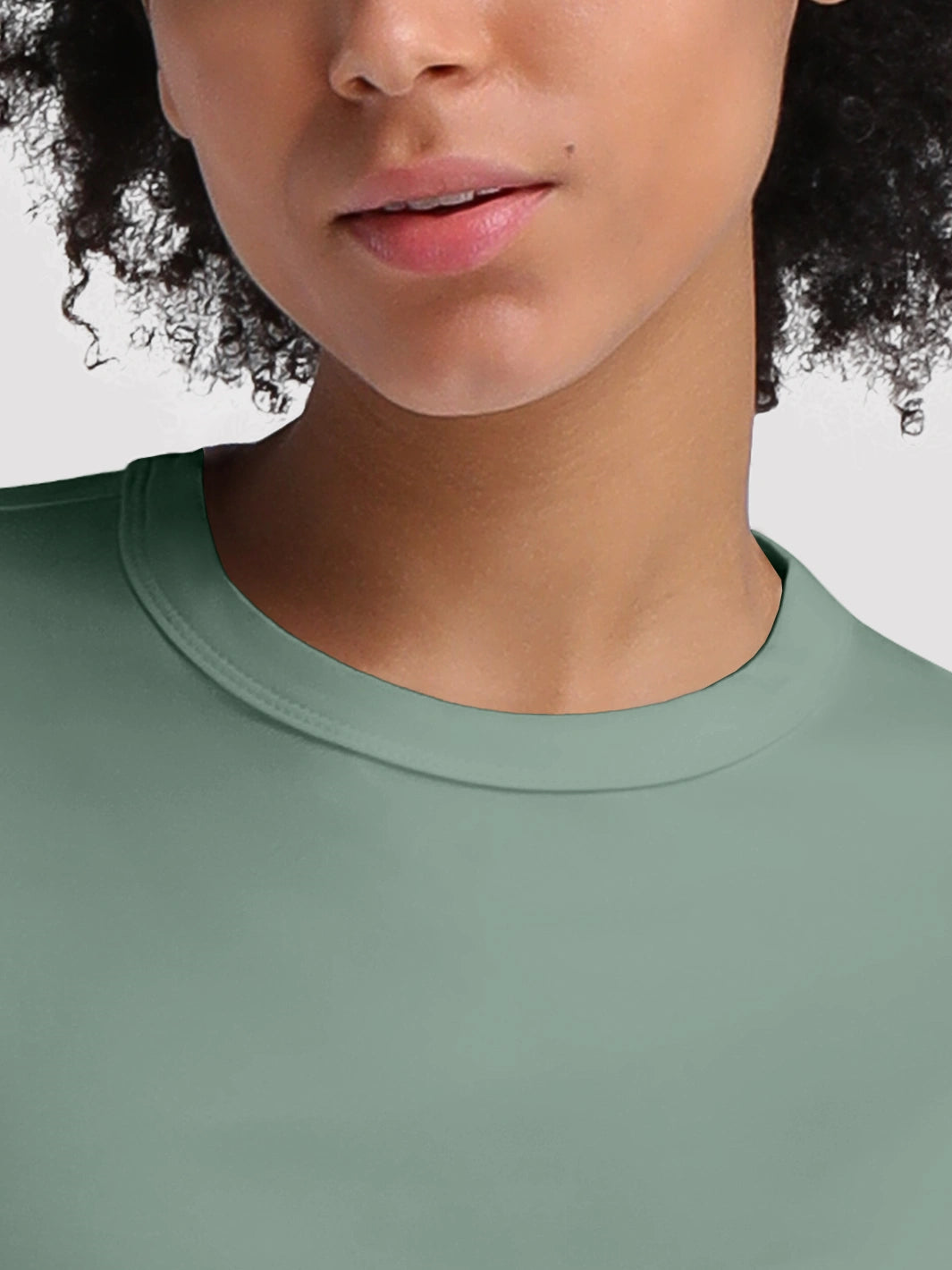 Damen Oversized Crop Sport-T-Shirt