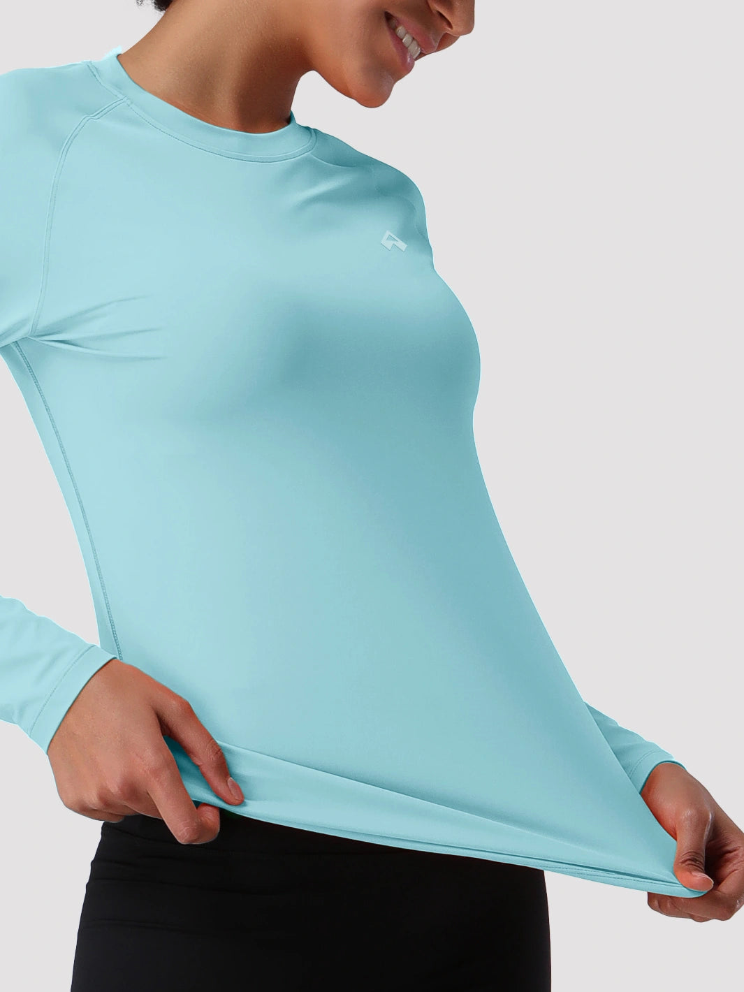 Damen UPF 50+ Langarm-Sonnenschutzshirt