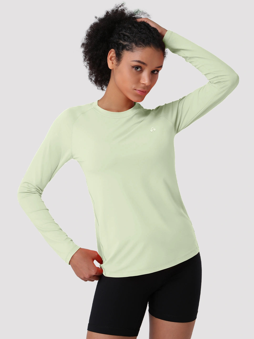 Damen UPF 50+ Langarm-Sonnenschutzshirt
