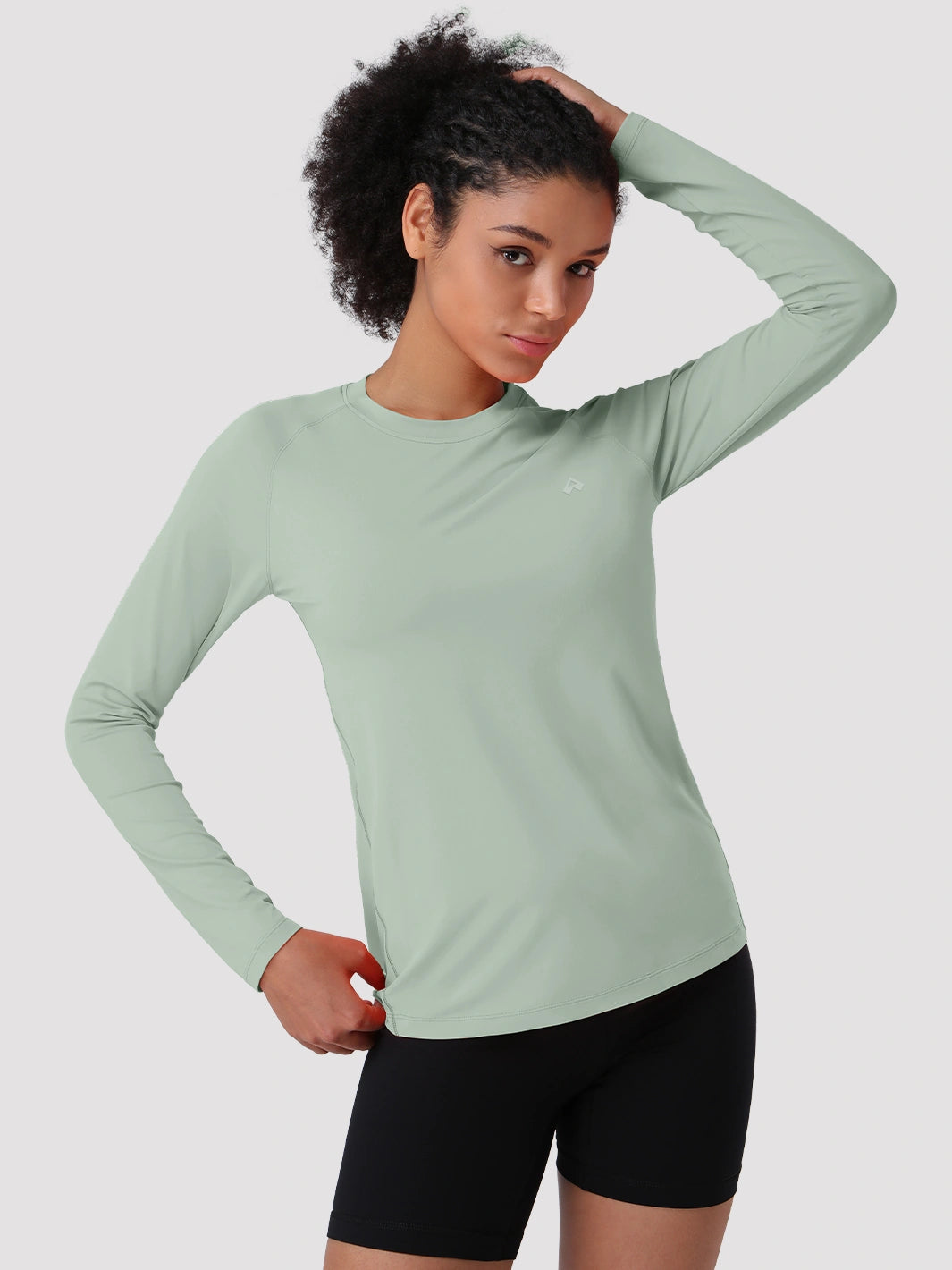 Damen UPF 50+ Langarm-Sonnenschutzshirt