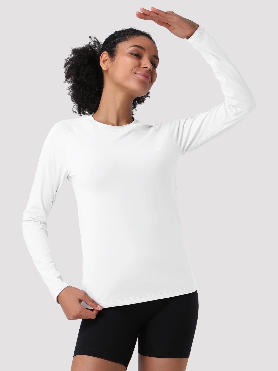 Damen UPF 50+ Langarm-Sonnenschutzshirt