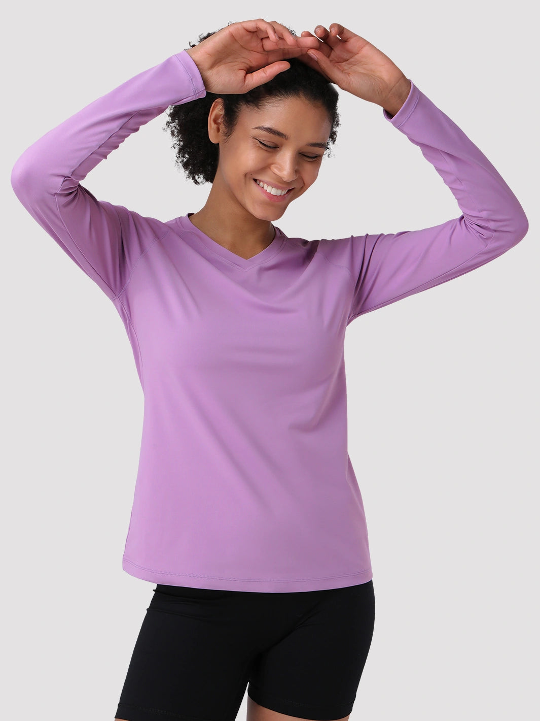 Damen UPF 50+ Schnelltrocknendes Langarmshirt