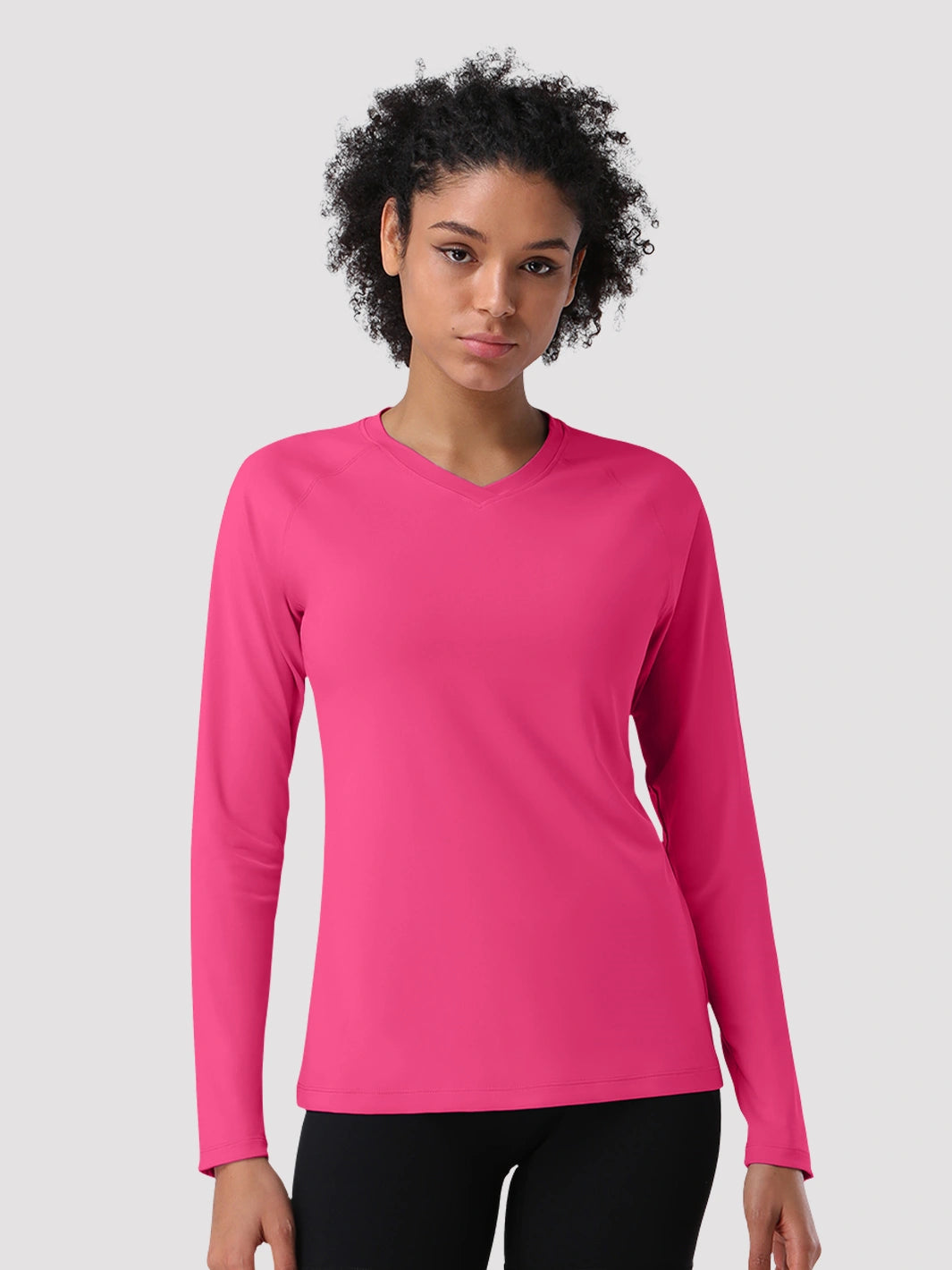Damen UPF 50+ Schnelltrocknendes Langarmshirt