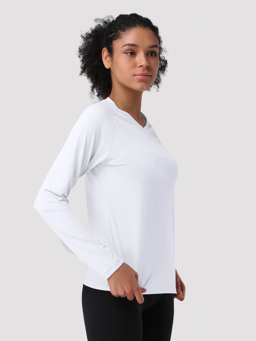 Damen UPF 50+ Schnelltrocknendes Langarmshirt
