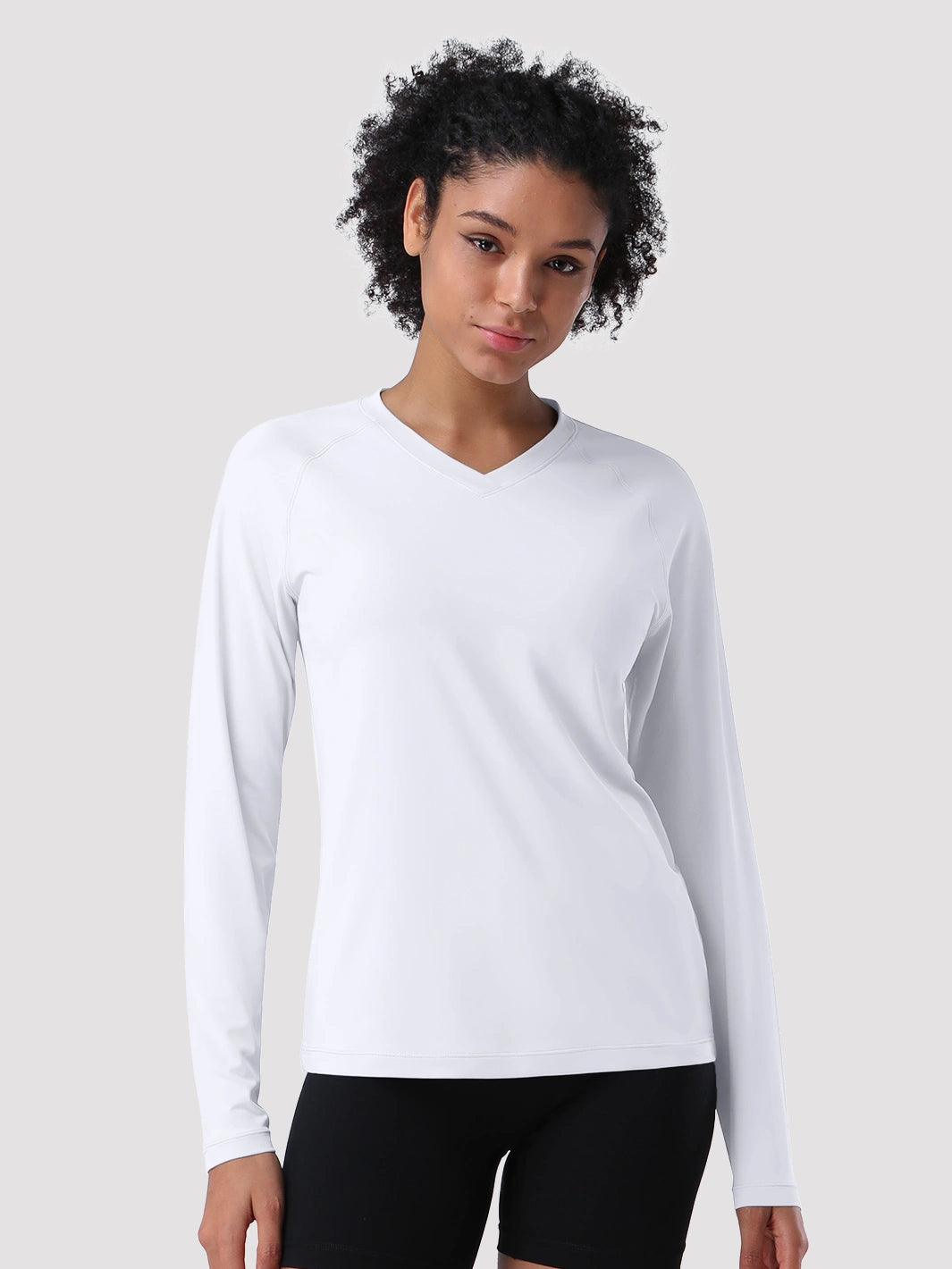 Damen UPF 50+ Schnelltrocknendes Langarmshirt