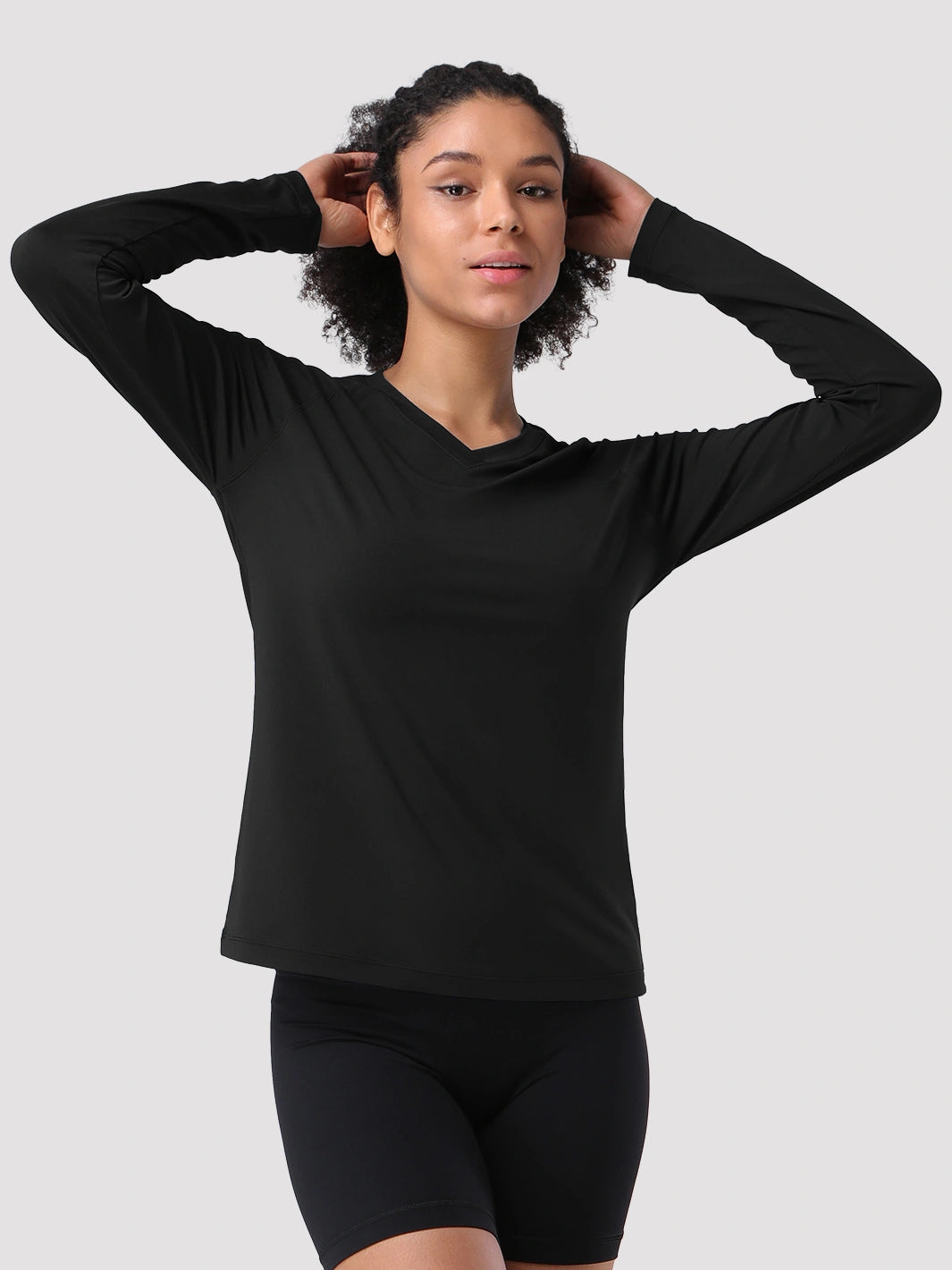 Damen UPF 50+ Schnelltrocknendes Langarmshirt