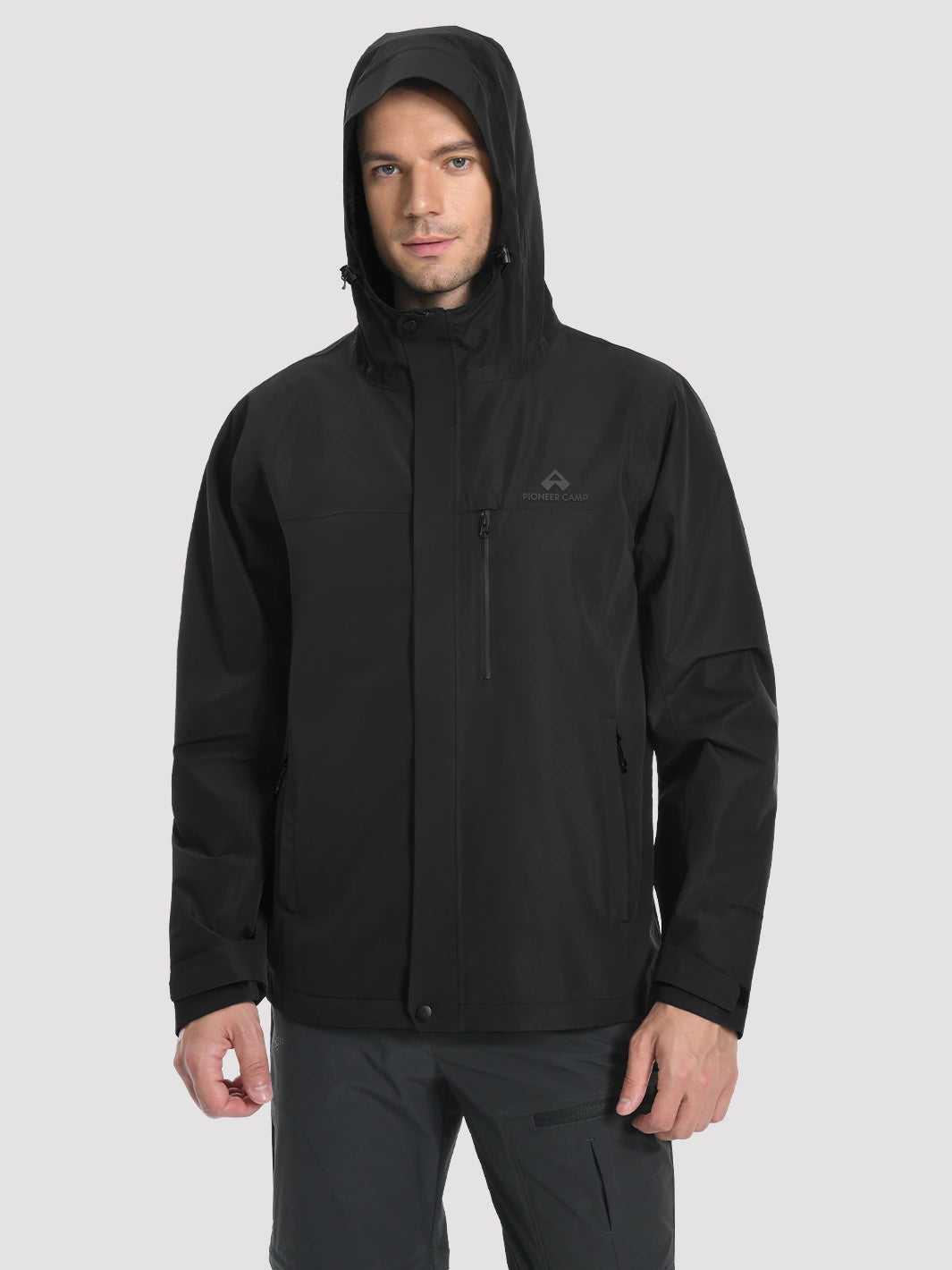 Veste de pluie imperméable et respirante pour hommes
