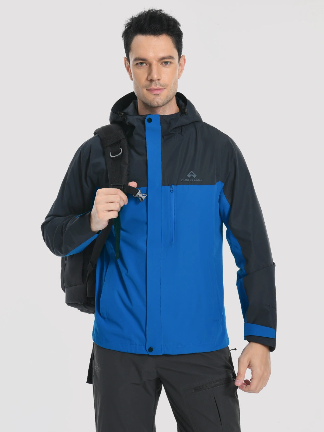 Veste de pluie imperméable et respirante pour hommes