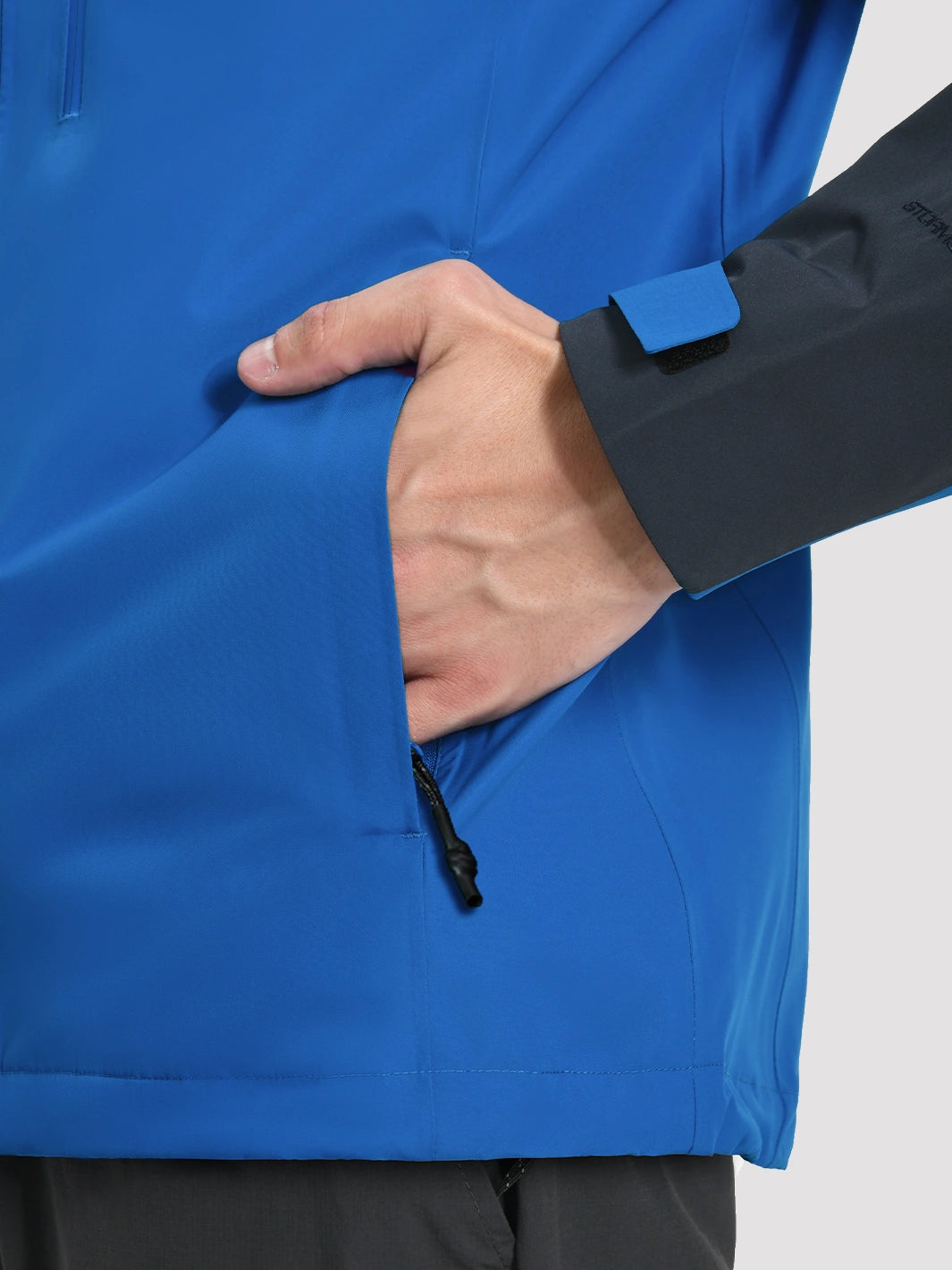 Veste de pluie imperméable et respirante pour hommes