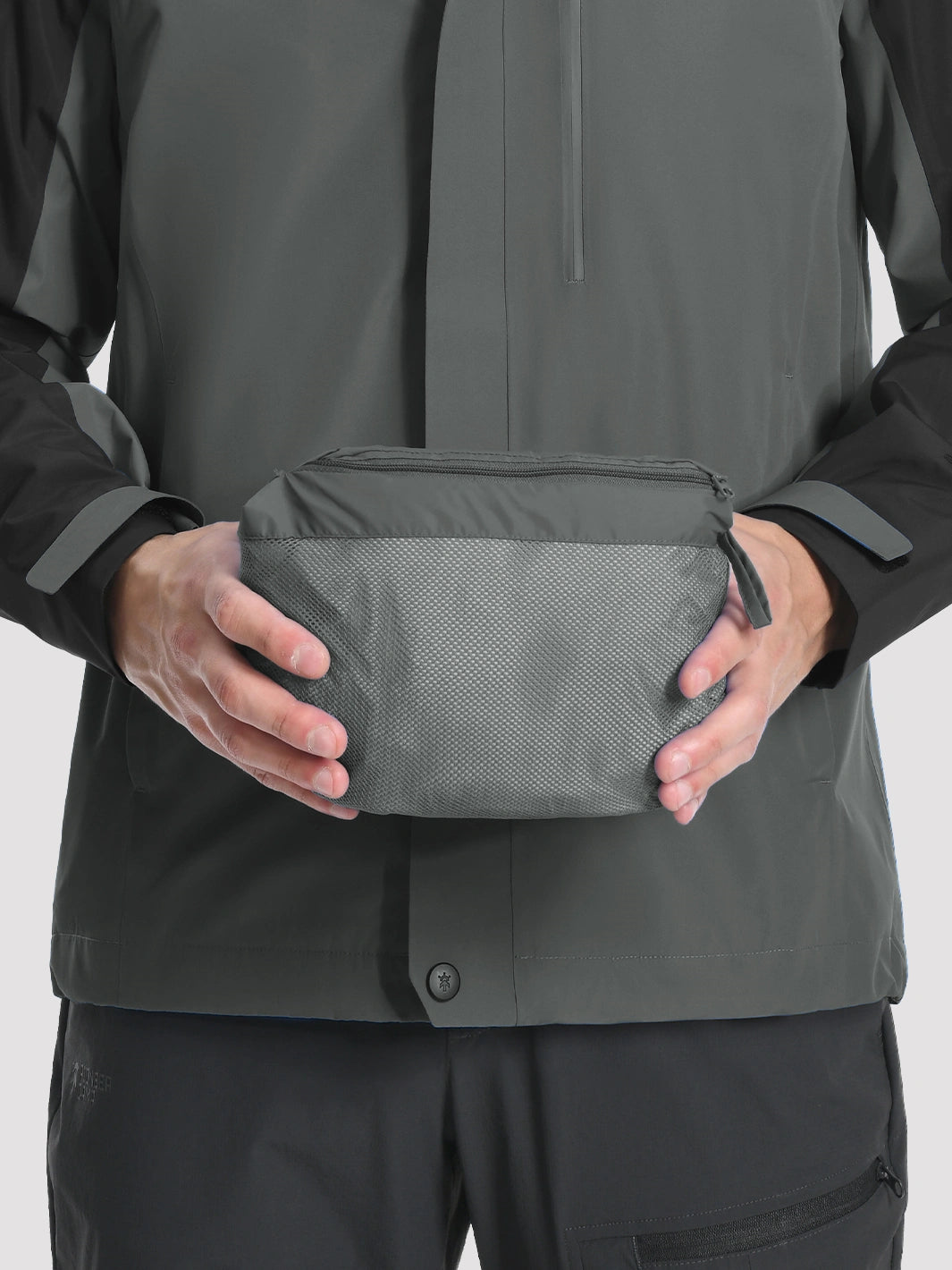 Veste de pluie imperméable et respirante pour hommes