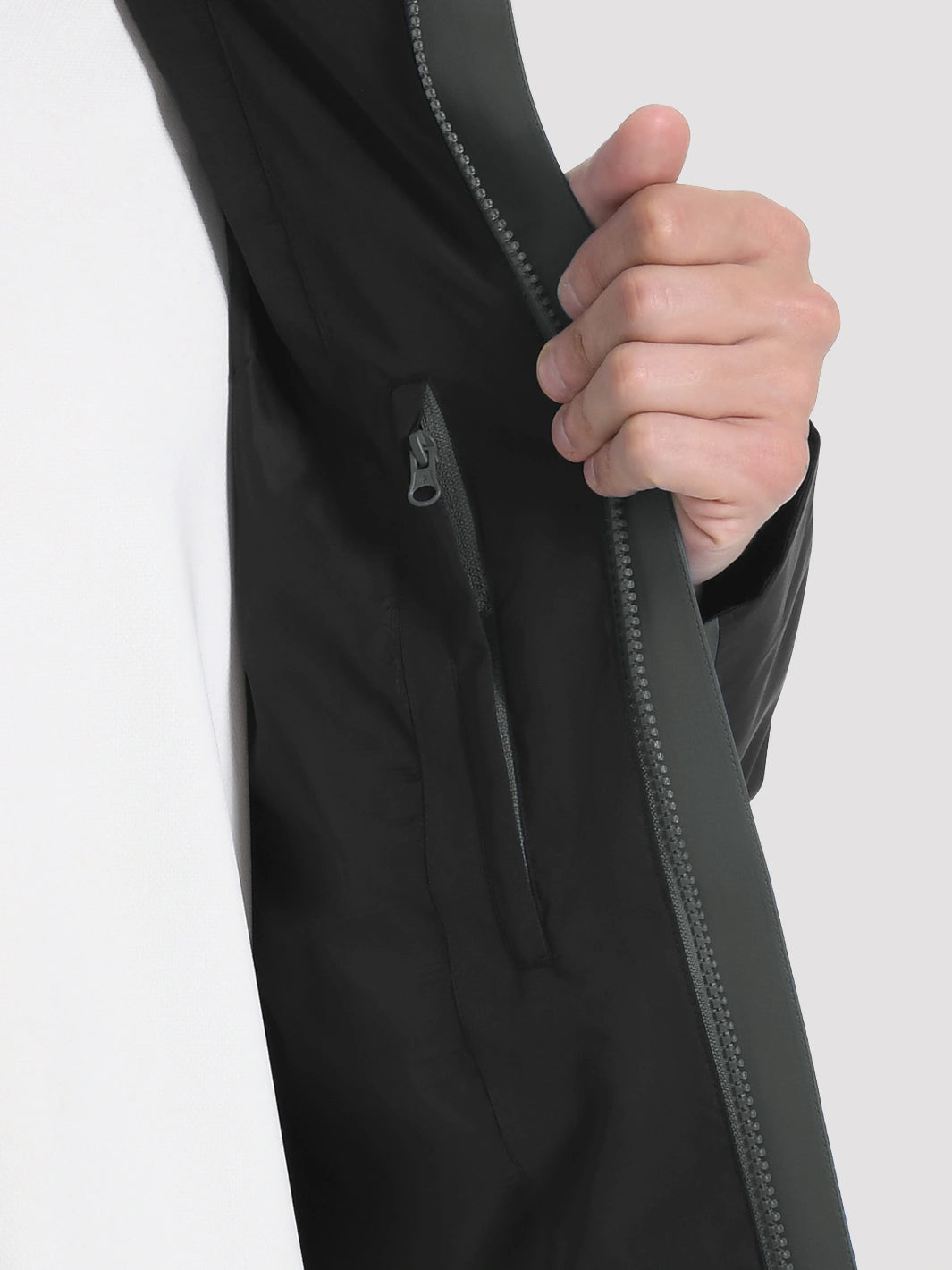 Veste de pluie imperméable et respirante pour hommes