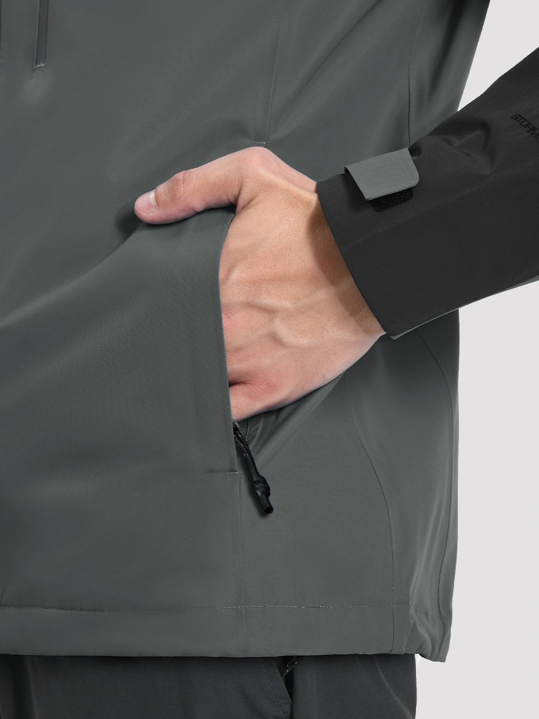 Veste de pluie imperméable et respirante pour hommes