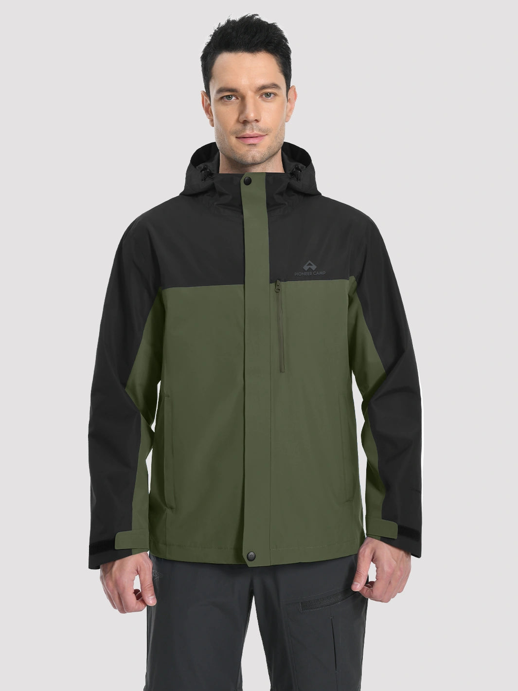 Veste de pluie imperméable et respirante pour hommes