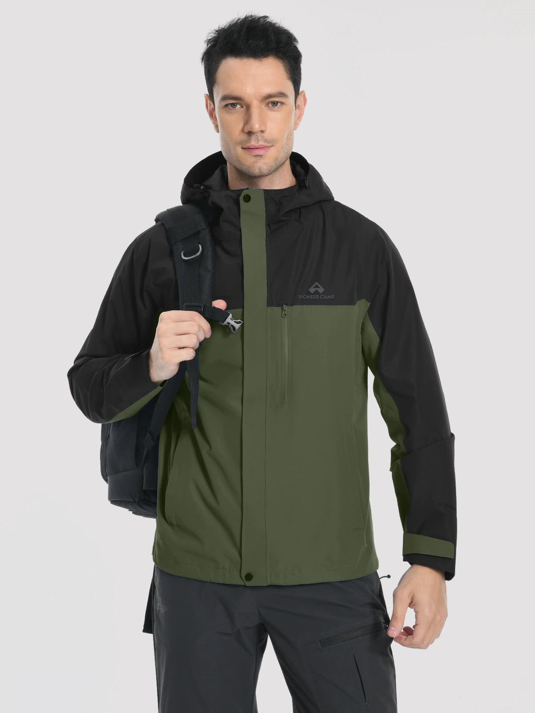 Veste de pluie imperméable et respirante pour hommes