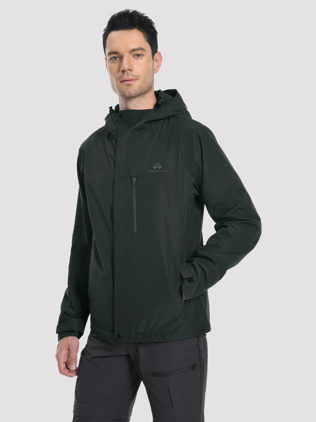 Veste de pluie imperméable et respirante pour hommes
