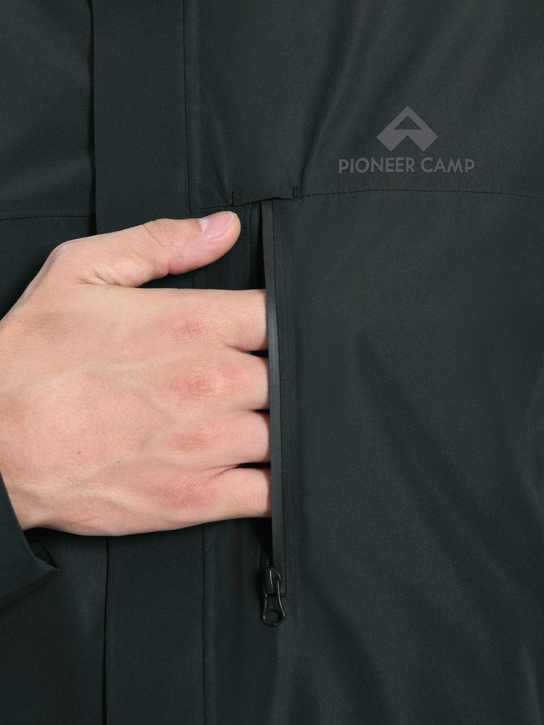 Veste de pluie imperméable et respirante pour hommes